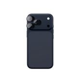 Szkło na aparat do iPhone 17 Pro / Pro Max z niebieską ramką aluminiową Lens Glass