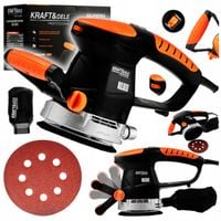 Szlifierka Mimośrodowa Sieciowa Kraft&Dele 1200 W 230 V 14.000 obr/min