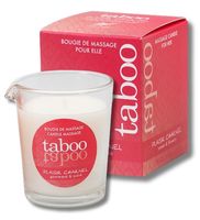 Świeca do masażu Taboo - słodkie kakao