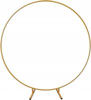 Ogromny ŁUK KOŁO stelaż na balony sesja STOJAK DO GIRLANDY DEKORACJE ŚLUB