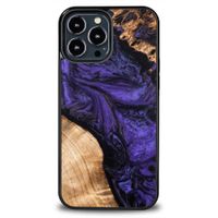 etui bewood unique na iphone 13 pro max - violet