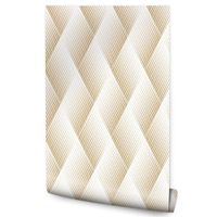 Tapeta W Rolce Wzory GEOMETRYCZNE Romby Efekt 3D