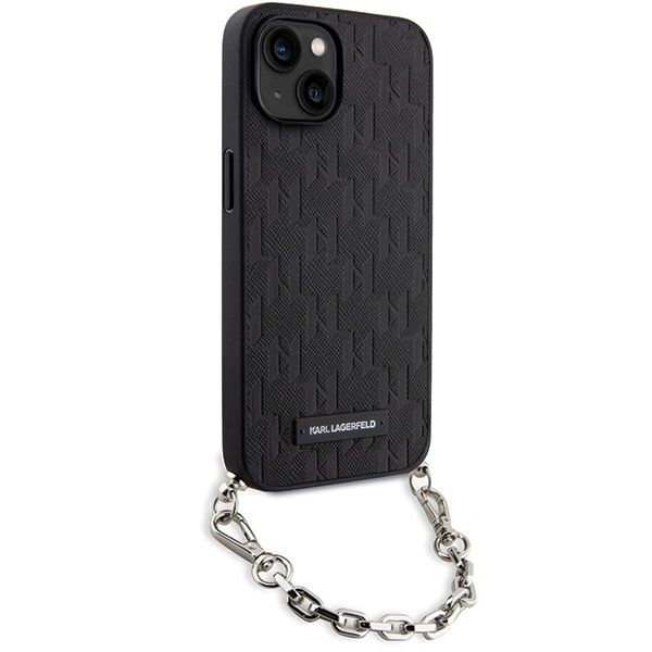 Etui Karl Lagerfeld do iPhone 15, iPhone 14, iPhone 13, Czarny zdjęcie 3
