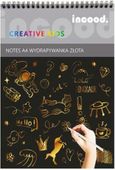 notes a4 wydrapywanka złota, p6