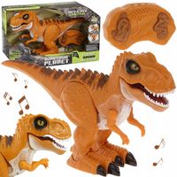 DINOZAUR ZDALNIE STEROWANY DŹWIĘK INTERAKTYWNY DUŻY RUCHOMY RYCZY DŹWIĘK