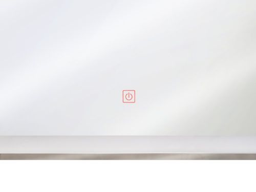 Lustro Ścienne Led 60 X 80 Cm Srebrne Argens na Arena.pl