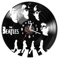 Zegar ścienny z płyty winylowej The Beatles 1253.14