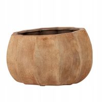 Bloomingville Doniczka Conja Deco Brązowa Terakota 26x16cm