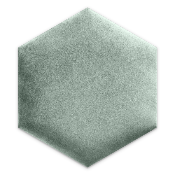PANELE TAPICEROWANE PLASTER MIODU Heksagon MIĘTOWY 26cm x 30cm zdjęcie 11