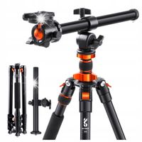 STATYW K&F TRIPOD MONOPOD Z GŁOWICĄ KULOWĄ APARAT KAMERA 50CM/230CM 10K