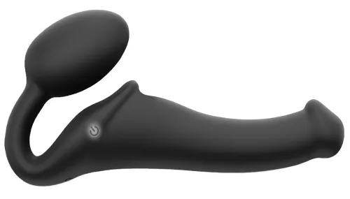 strap-on-me vibrating bendable strap-on m czarny, 3 silniki, silikon na Arena.pl