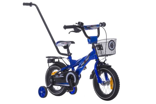 Rower 12 MEXLLER BMX niebieski + koszyk na Arena.pl
