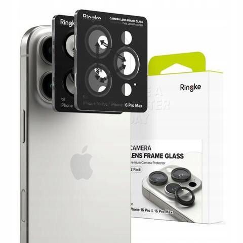 2x Osłona Aparatu Ringke Camera Frame Protector do iPhone 16 Pro / 16 Pro M zdjęcie 1
