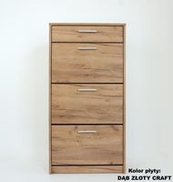 Szafka na buty z szufladą Roma SM DĄB ZŁOTY CRAFT