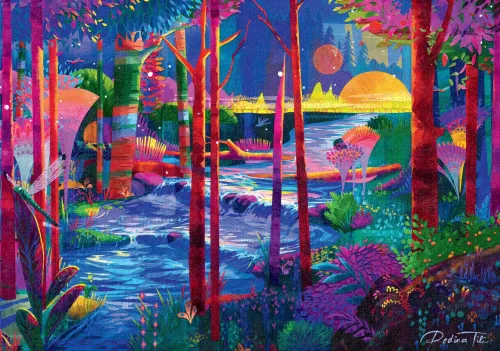 Puzzle 1000 elementów. Imagination. Redina Tili, Sleeping Giants na Arena.pl