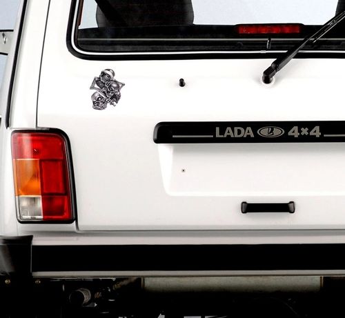 Skrytobójca wlepka sztylet Vinyl ślepiec naklejka Kostucha Śmierć Ciii ... na Arena.pl