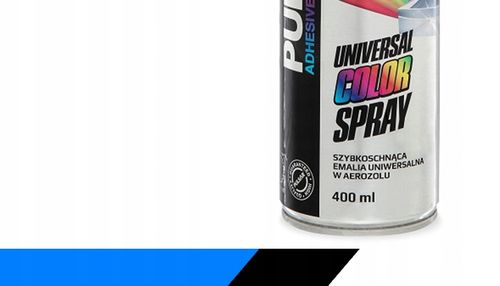 FARBA SPRAY SZARY JASNY MAT PULSAR 400 ml EMALIA PODKŁAD na Arena.pl