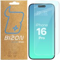 Szkło hartowane na ekran telefonu Bizon do iPhone 16 Pro, szkiełko, szybka