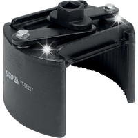 YATO KLUCZ NASTAWNY REGULOWANY NASADKA DO FILTRÓW OLEJU 1/2'' 105-150mm
