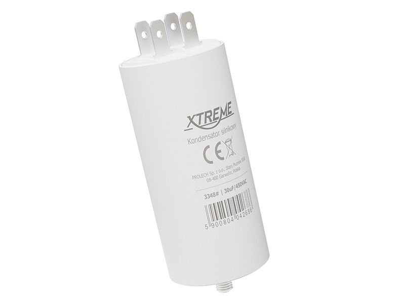 Kondensator silnikowy30uF/450VAC konektor zdjęcie 1