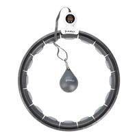 Hula-Hop z obciążnikiem i magnesem + licznik HHM15 HMS czarny