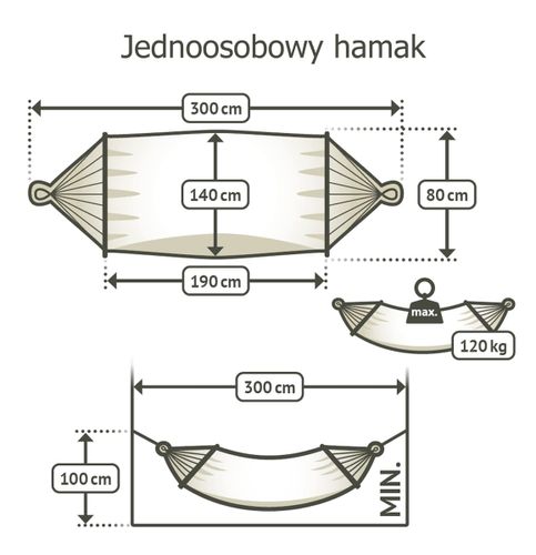 hamak Alisio mały na Arena.pl