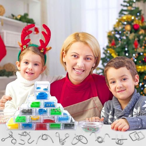 KALENDARZ ADWENTOWY 24 GRY LOGICZNE 3D ŁAMIGŁÓWKI MINI GRY ZABAKI KRATYWNE na Arena.pl