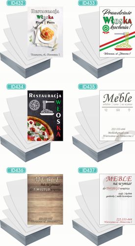 Ulotki A4 reklamowe firmowe 100szt wiele rożnych wzorów BIURO PODRÓŻY na Arena.pl