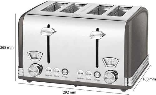 TOSTER NA 4 KROMKI PROFICOOK PC-TA ANTRACYT na Arena.pl