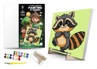 Zestaw Kreatywny Malowanie Po Numerach - Enotik 25X25Cm Qbee Qb900-024