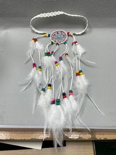 Pióropusz OPASKA do Włosów PIÓRKA ŁAPACZ SNÓW A15 na Arena.pl