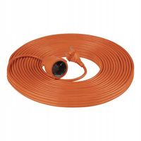 PRZEDŁUŻACZ OGRODOWY 30M OMY 2X1MM2 IP20 POMARAŃCZOWY GES-3/30M ORNO