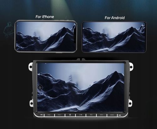 RADIO 9'' 4GB/64GB ANDROID 15 GOLF V VI PASSAT B6 B7 SEAT SKODA na Arena.pl