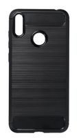 Etui elastyczne Carbon do Huawei Y7 2019 czarny