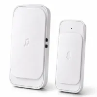 Dzwonek bezprzewodowy do drzwi furtki zasięg 300m led na baterie