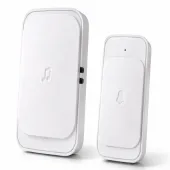 Dzwonek bezprzewodowy do drzwi furtki zasięg 300m led na baterie