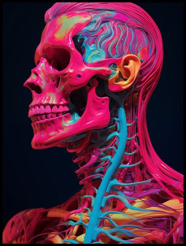 Plakat 75x100cm Anatomia Koloru na Arena.pl