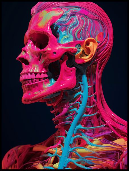 Plakat 75x100cm Anatomia Koloru zdjęcie 2