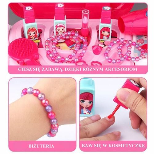 mała toaletka w walizce  008-917a na Arena.pl