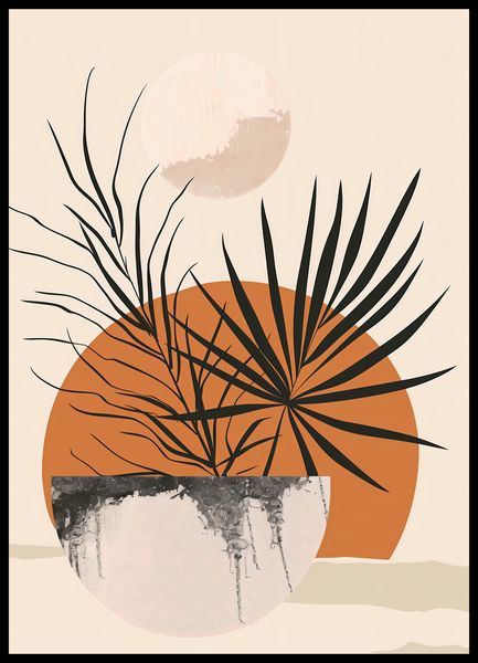Plakat 50x70cm Palmowy Zachód zdjęcie 2