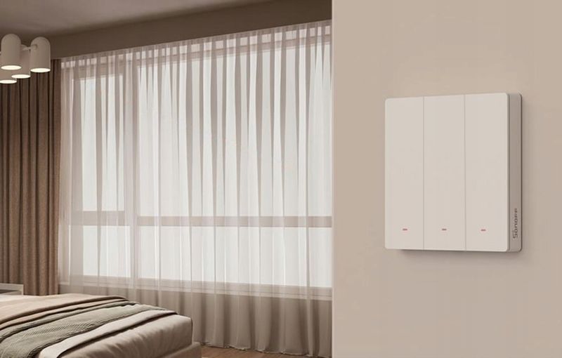 Sonoff ZBM5-3C-86W Inteligentny Przełącznik Ścienny ZigBee 3-Kanałowy Smart zdjęcie 6