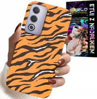 ETUI DO OPPO A80 5G - PLECKI W TYGRYSIE PASKI POKROWIEC +FOLIA