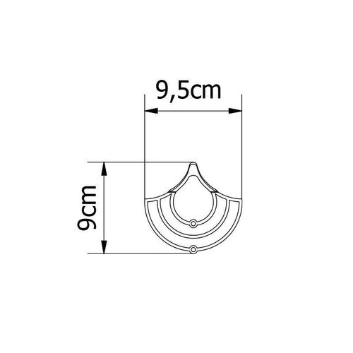 Wieszak Husk XS Black na Arena.pl