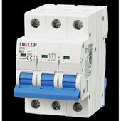 WYŁĄCZNIK NADPRĄDOWY 3P B 10A 6KA 230V AC 50HZ