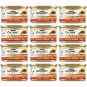Gourmet Gold Karma dla kotów kawałki w smakowitym sosie z wołowiną 85 g