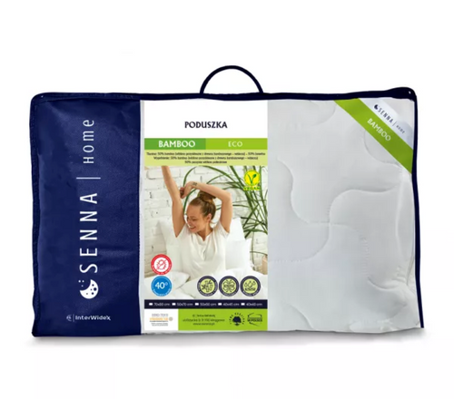 Poduszka do spania 50x60cm BAMBOO ECO | Senna Home na Arena.pl
