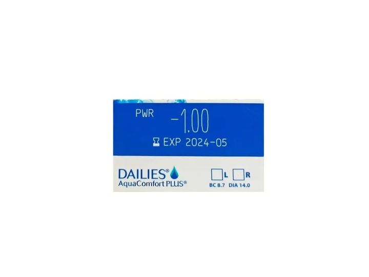 Soczewki jednodniowe Alcon Dailies AquaComfort Plus 30 szt. Moc -2.25 zdjęcie 8