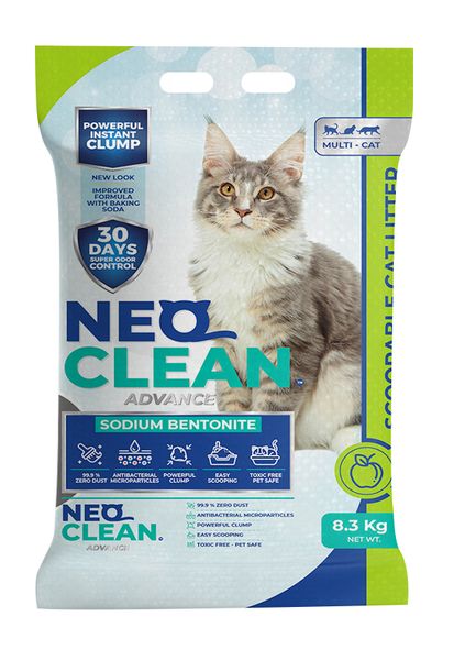 Żwirek bentonitowy NEO Clean 10L - Apple zdjęcie 1