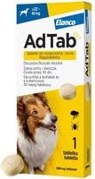 AdTab tabletka dla psa 22-45  kg pchły i kleszcze