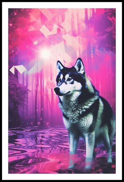 Plakat 53x81cm Wilczy Duch zdjęcie 3